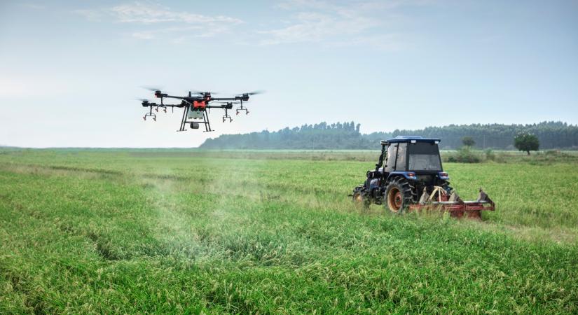 Robottraktorok és agrárdrónok kezelhetik a mezőgazdaság problémáit