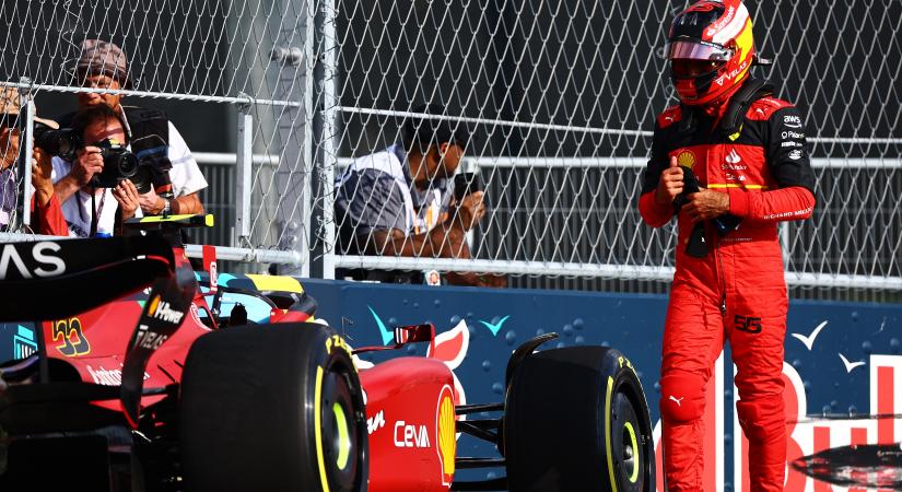 F1: Sainz egyértelműen nincs Leclerc szintjén