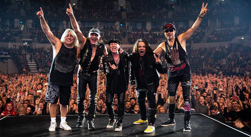 Scorpions – A legendás csapat hétfőn koncertezik a Budapest Arénában!