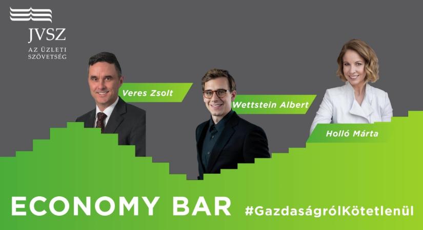 JVSZ Economy Bar – Gazdaságról kötetlenül Holló Mártával – évadzáró adás