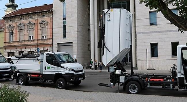 Új gyűjtőjárműveket állítottak munkába Miskolcon