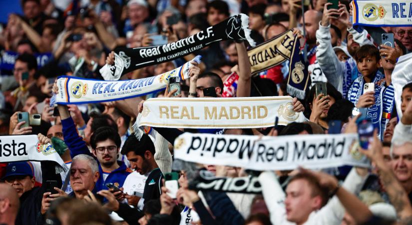 Sportgazdaság: negyedszer lett a Real Madrid Európa legértékesebb csapata