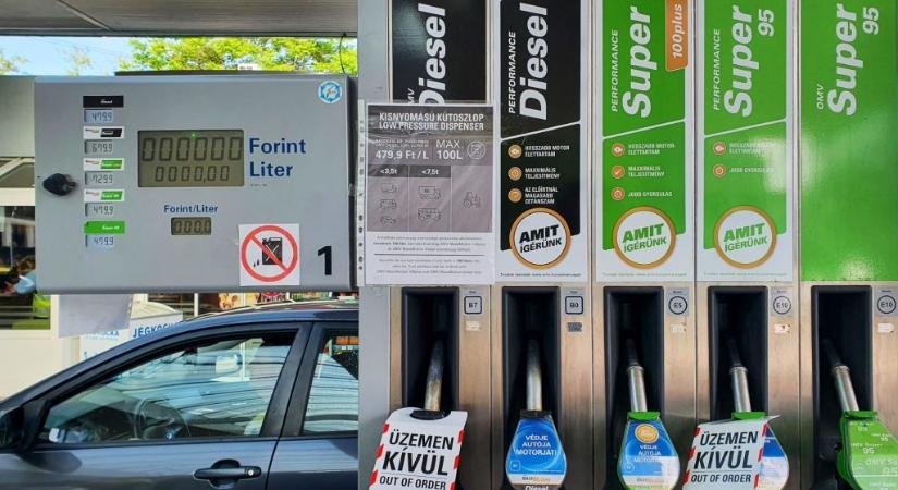 Esnek el a határmenti benzinkutak az utolsó olcsóbenzines napon