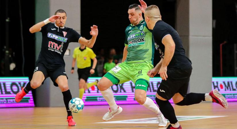 Futsal: behúzta a döntő első mérkőzését a Haladás - fotók