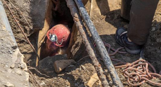 Most már hivatalos: barlangot találtak az útjavítók az Alsó Törökvész úton