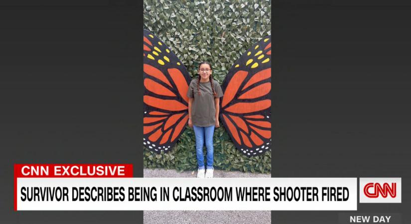 Hátborzongató módon élte túl a texasi lövöldözést egy 11 éves kislány