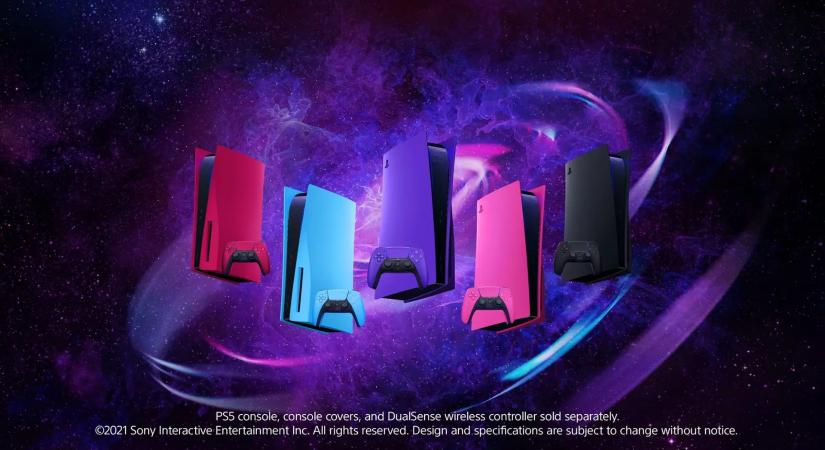 Öt új színben csicsázhatjuk hamarosan a PS5-ünket