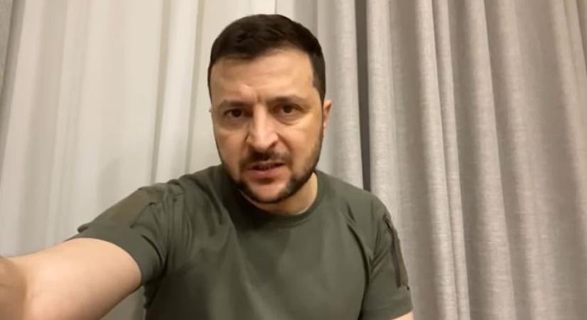 Zelenszkij: Ha a megszállók azt hiszik, hogy Szeverodonyeck az övék lesz, tévednek