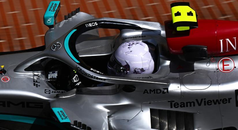 F1: Drágaköves sisakkal száguld Hamilton