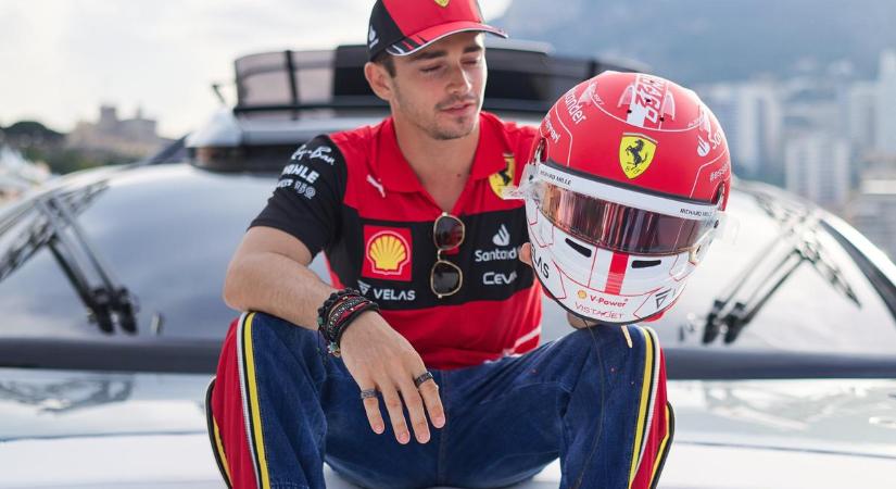 F1: Leclerc és Hamilton is változtatott, íme, a monacói sisakfestések – képek