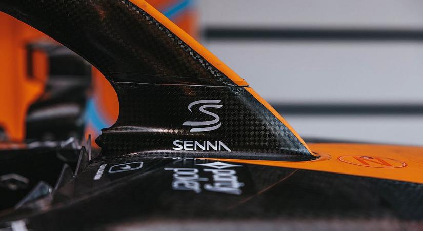 A McLaren autóin tér vissza a Senna-logó a Forma-1-be