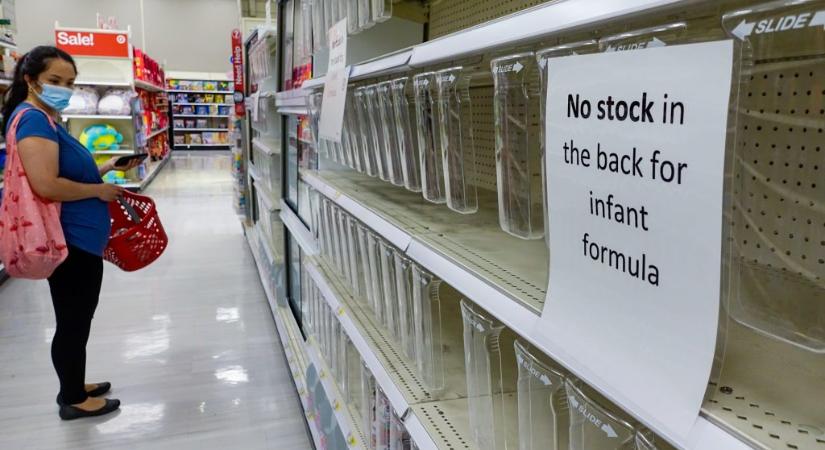 Egyetlen gyár bezárása miatt összeomlott az USA bébitápszerpiaca