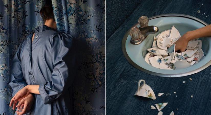 Különleges fotókat készít a depressziós nő - A kék árnyalataival fejezi ki szomorúságát
