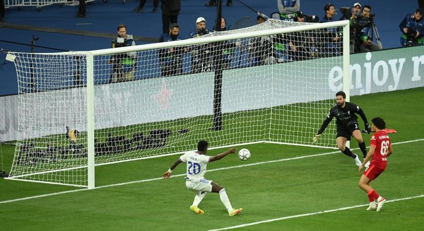 BL: Vinícius gólja döntött, 14-szeres győztes a Real Madrid - videó