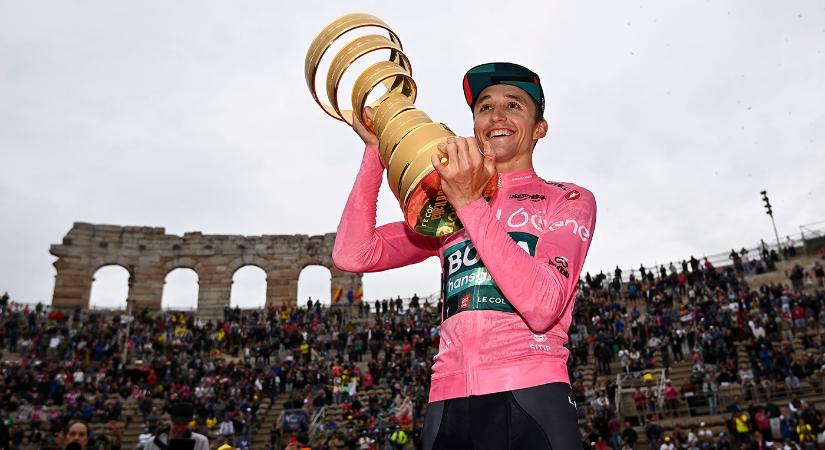 Jai Hindley nyerte a 2022-es Giro d’Italiát