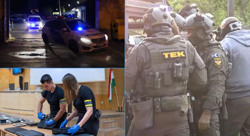 44 gyanúsított, luxusautók, kábszer, kriptovaluta... Szabolcsban is lecsaptak a zsaruk! (videó)