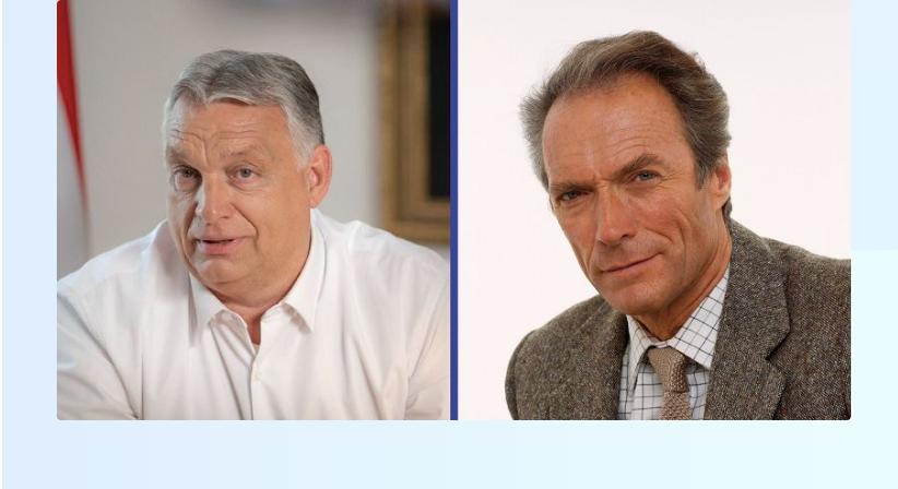 A közszolgálati híradó weboldala “Ki mondta: Orbán Viktor vagy Clint Eastwood?” címmel közölt kvízt a miniszterelnök születésnapján