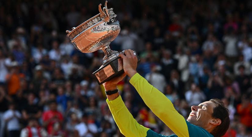 Rafael Nadal tizennegyedszer is a Roland Garros bajnoka. Ti-zen-ne-gyed-szer...