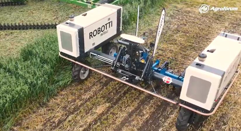 Megérkezett az első mezőgazdasági robot Magyarországra – Bemutatjuk a Robotti autonóm eszközt