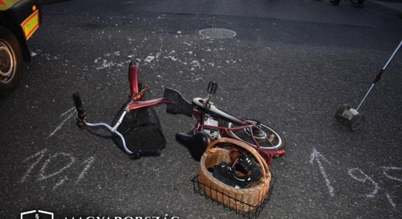 Elgázoltak Füzesabonyban egy kerékpárost, aki belehalt a sérüléseibe