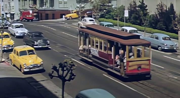 Milyen volt San Francisco 1955-ben? Nem kell elképzelned, nézd meg színes videón!