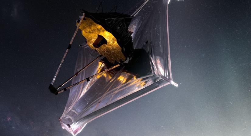 Nekiment egy meteoroid a James Webbnek