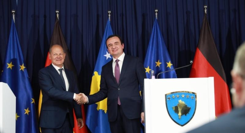 Scholz a Nyugat-Balkánra indult, hogy segítse az EU-csatlakozást