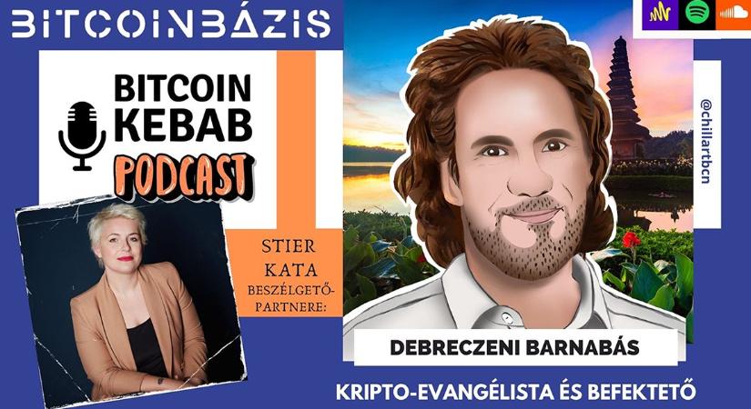 Jön a Bitcoin Kebab legújabb epizódja Debreczeni Barnabással