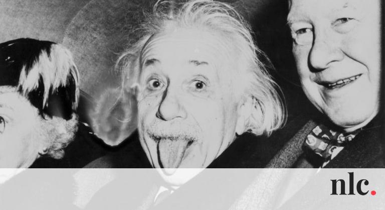 Einstein megpróbálta elrontani a róla készült leghíresebb képet