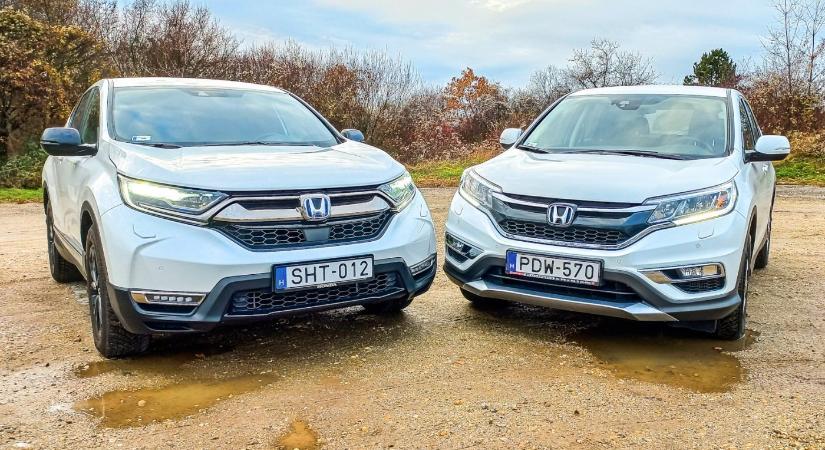 Eltérő küldetés – Honda CR-V e:HEV és CR-V i-DTEC összehasonlítás