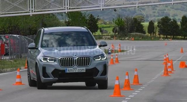 Meglepő eredménnyel zárta a BMW X3 a jávorszarvas-tesztet