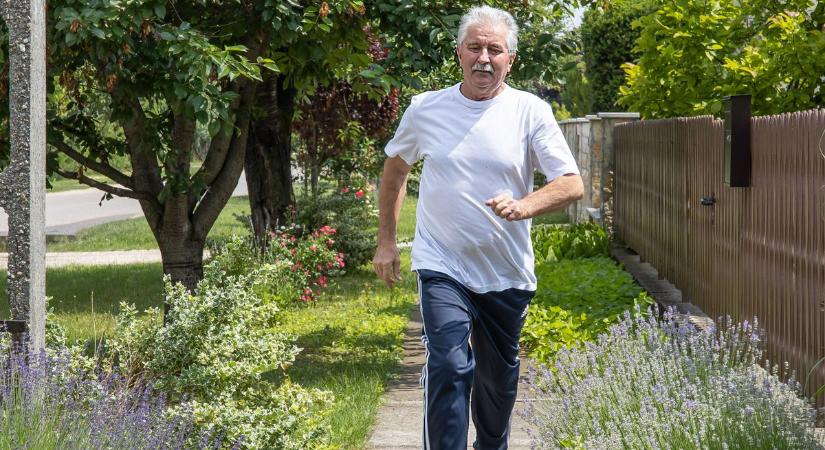 Szívmelengető történet - Ijesztő betegség után húzott újra futócipőt Erdő Imre
