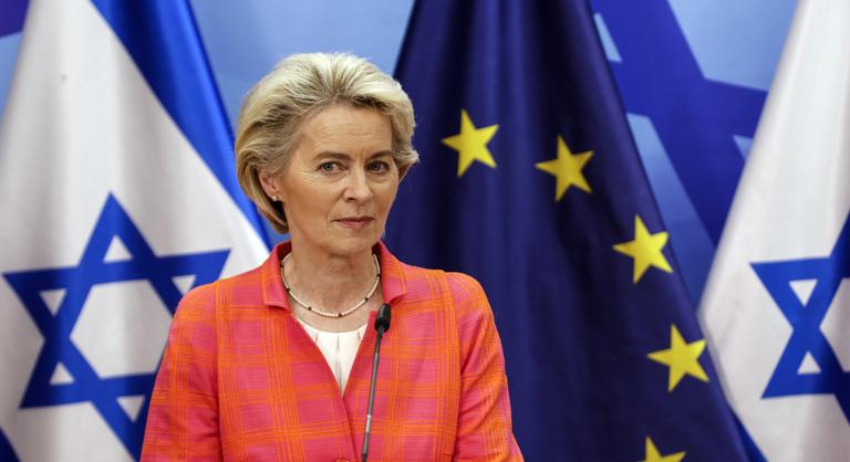 Ursula von der Leyen szerint Izrael segít majd megszabadulni az orosz energiafüggőségtől