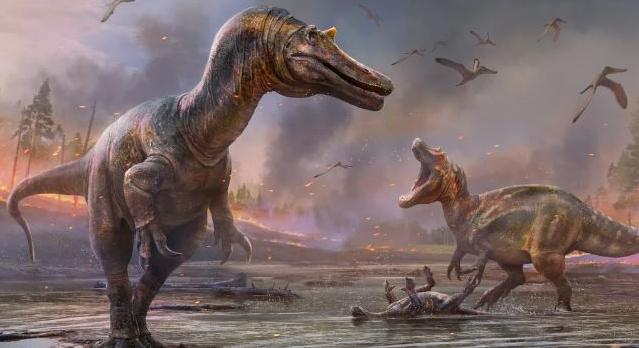 A T-rex és a fehér cápa keveréke Európa legnagyobb dinoszaurusza, amit nemrég fedeztek fel