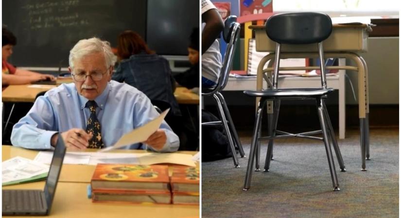 Megható ok miatt tart egy üres széket 52 éve az osztályteremben a tanár
