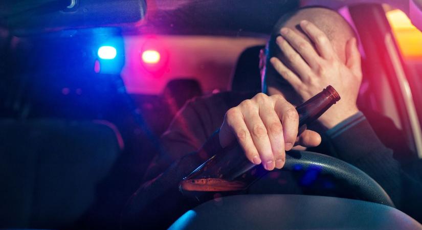 21 sofőr gondolta úgy, hogy az alkohol nem akadály