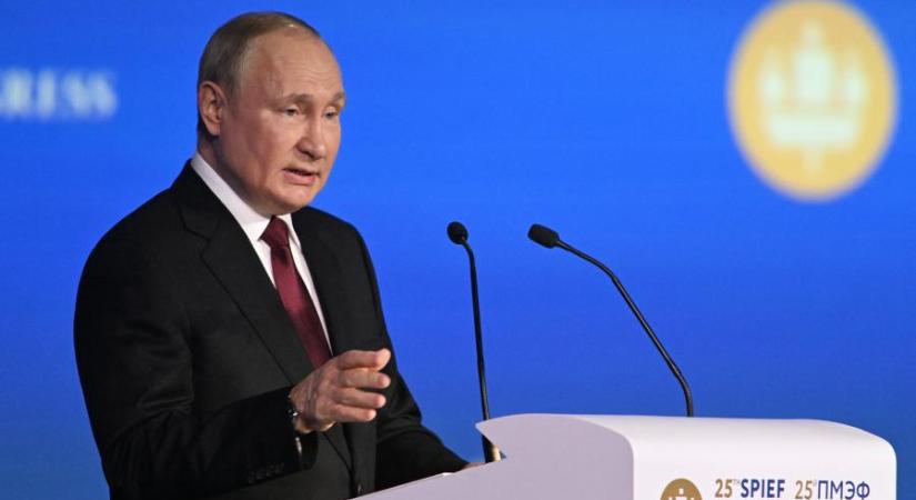 Putyin: már a kezdetektől fogva bukásra volt ítélve az Oroszország elleni gazdasági villámháború