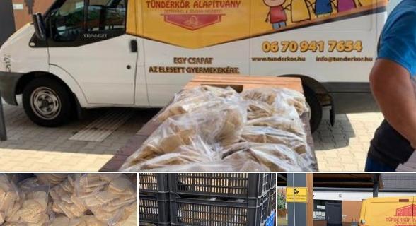 42 rászoruló bocskaikerti család kapott kenyérlángos-adományt