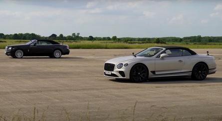 Luxuskabriók egymás közt, avagy Rolls-Royce Dawn a Bentley Continental GTC Speed ellen
