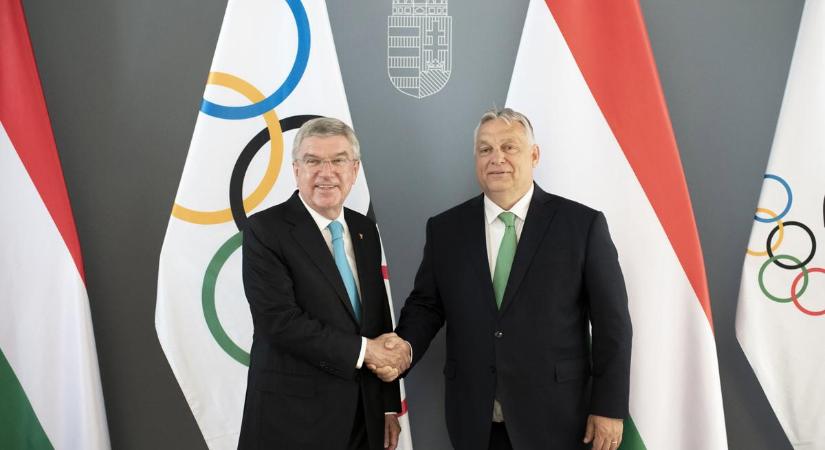 Sportdiplomácia: Orbán Viktor a NOB elnökével tárgyalt