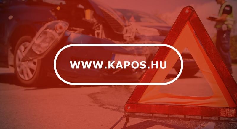 Autó és robogó ütközött össze Kaposváron