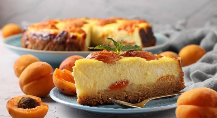 Nyári sárgabarackos-túrós süti: gazdag töltelék kerül a vékony tésztára