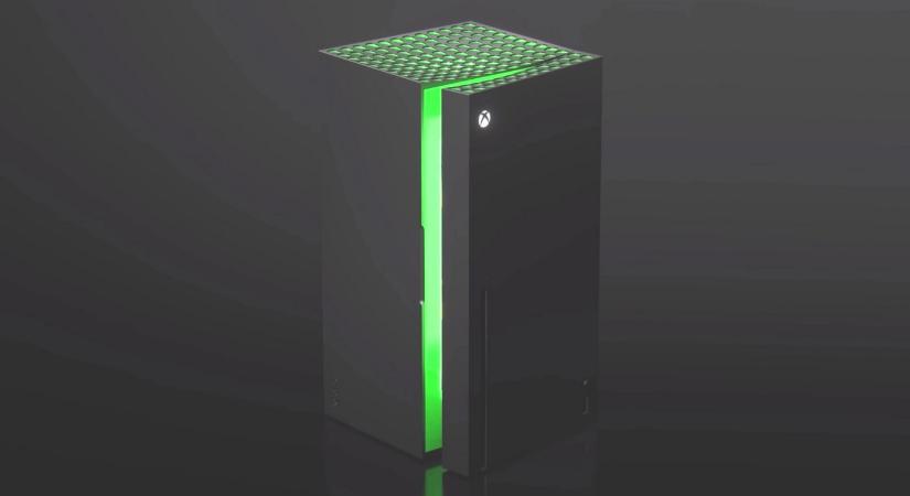 VIDEÓ: Egy rajongó készített egy hűtő méretű Xbox Series X-et, amivel játszani lehet
