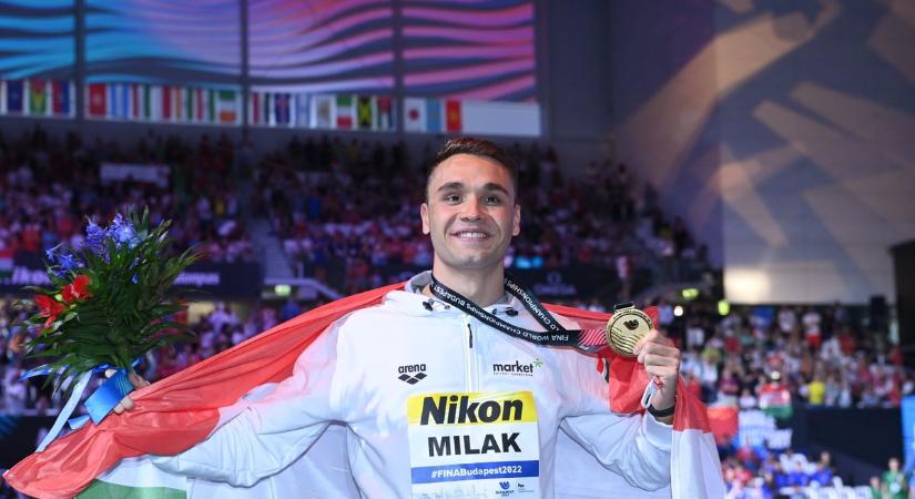 Kiszurkolta a közönség Milák újabb világrekordját - a TVSE is gratulált a vb-győztes úszónak