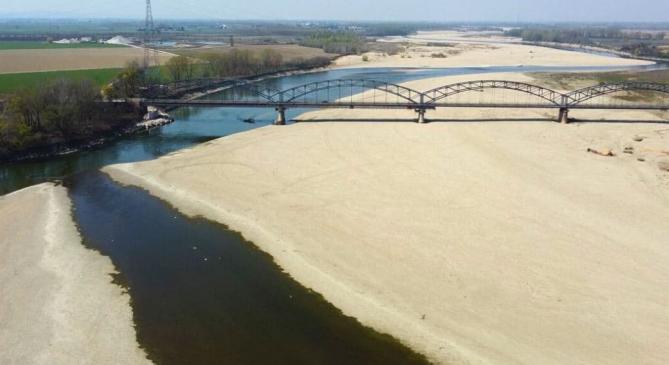 70 éve nem volt ilyen száraz a Pó-folyó