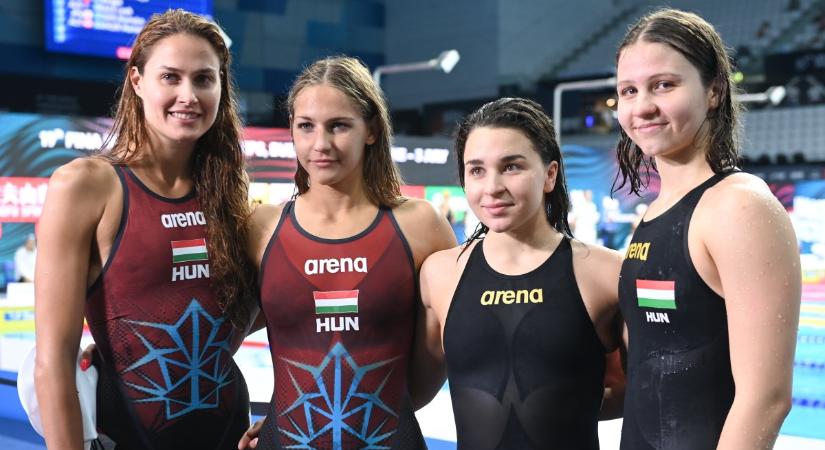 Kapás Boglárka, Németh Nándor, Kós Hubert és a női 4x200-as gyorsváltónk is döntőben úszik szerda délután a hazai vizes vb-n