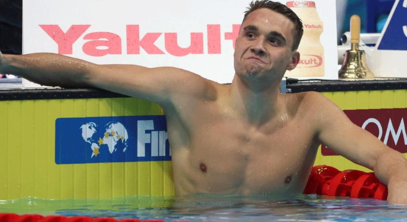 Vizes vb: ismét úszik Milák; medencében a 4x200 m gyorsváltó – ÉLŐ