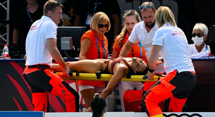 Ájultan merült el az úszó VB-n Anita - Megrázó képek érkeztek