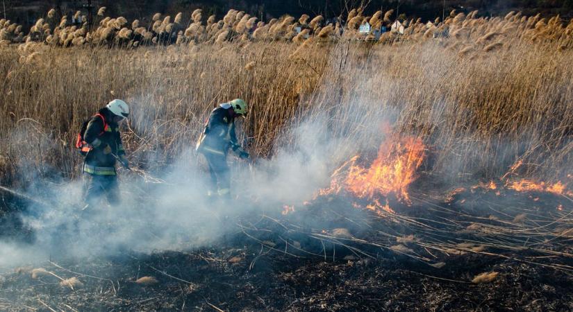 Újra szabadtéri tüzek adnak munkát a Nógrád megyei tűzoltóknak