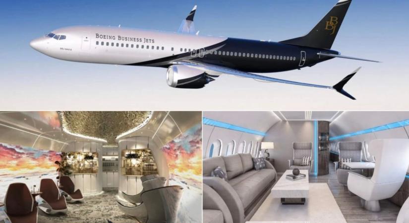 100 millió dolláros jumbo jet inkább repülő luxusfürdő, mint szokványos magángép